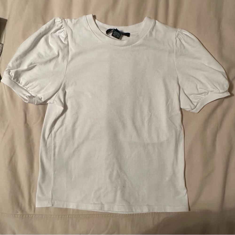 French Connection Puff-sleeve Crewneck